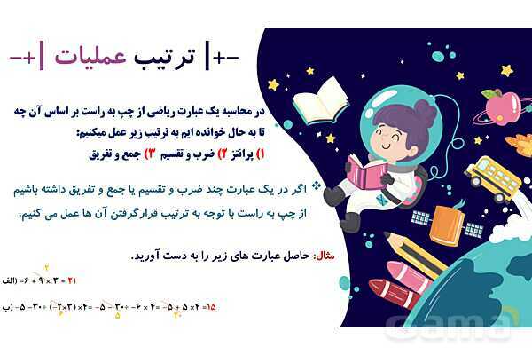 پاورپوینت آموزشی فصل 2 ریاضی هفتم: اعداد صحیح- پیش نمایش