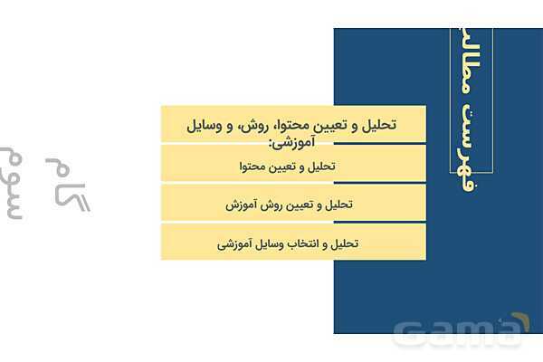 طراحی آموزشی و مراحل تحلیل و تنظیم آن- پیش نمایش