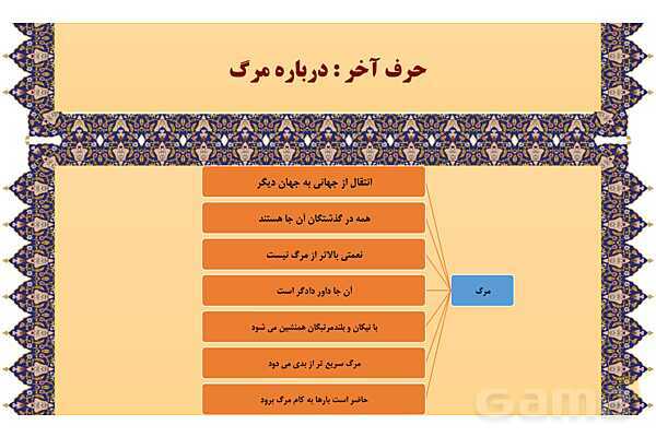 مایندمپ و نکات کنکوری درس پنجم فلسفه یازدهم: زندگی بر اساس اندیشه- پیش نمایش