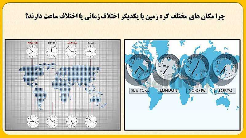 پاورپوینت درس دوم: حرکات زمین  | مطالعات اجتماعی نهم- پیش نمایش