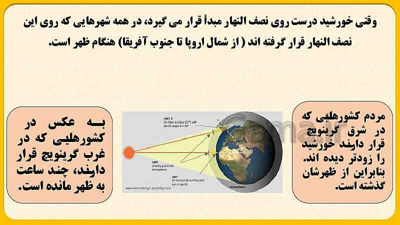 پاورپوینت درس دوم: حرکات زمین  | مطالعات اجتماعی نهم- پیش نمایش