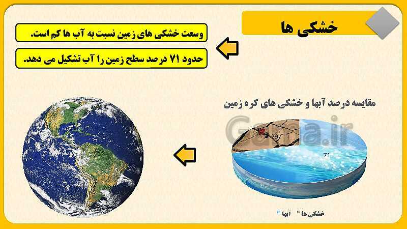 پاورپوینت درس سوم: چهره زمین | مطالعات اجتماعی نهم- پیش نمایش