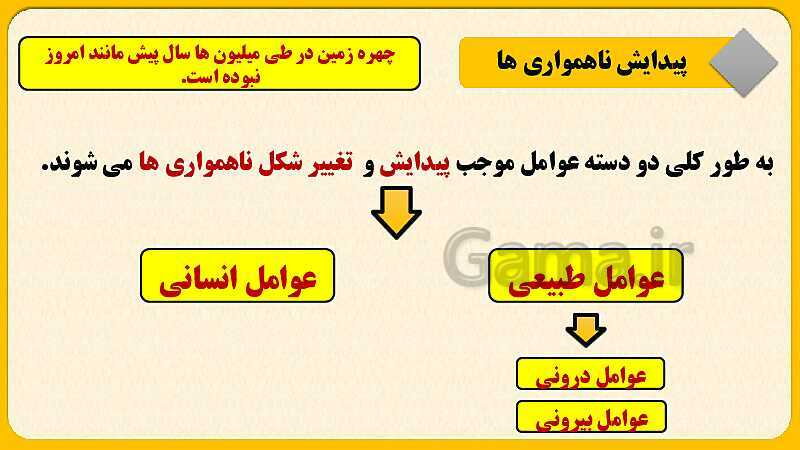 پاورپوینت درس سوم: چهره زمین | مطالعات اجتماعی نهم- پیش نمایش