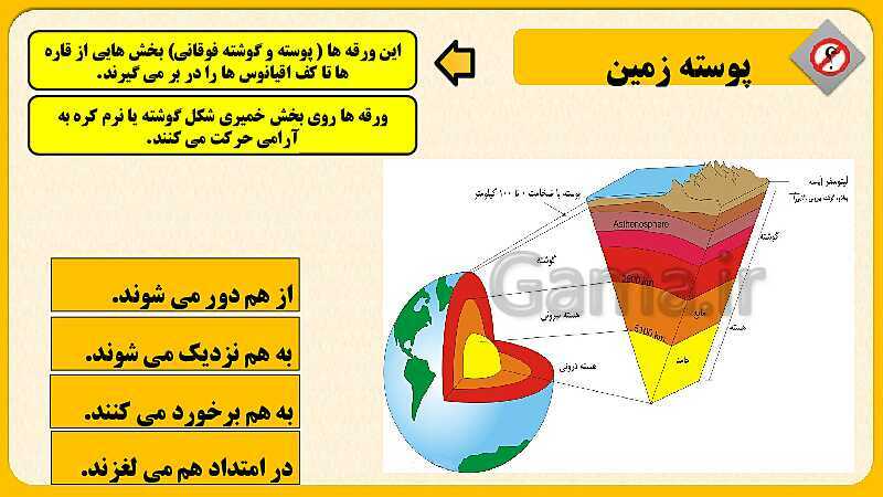 پاورپوینت درس سوم: چهره زمین | مطالعات اجتماعی نهم- پیش نمایش