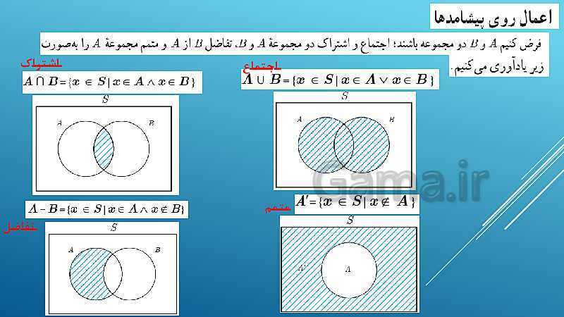 پاورپوینت تدریس درس 2: احتمال | فصل اول ریاضی و آمار 3- پیش نمایش