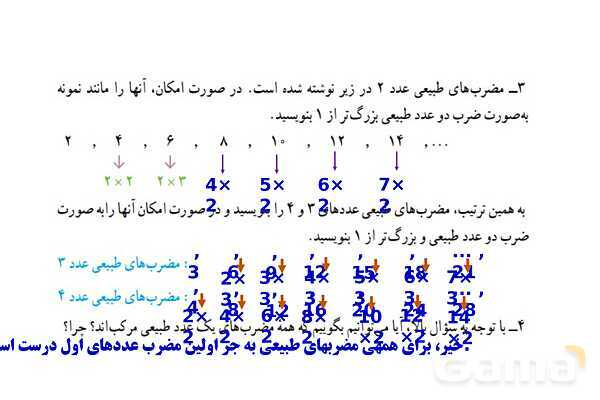 پاورپوینت آموزشی ریاضی هشتم فصل 2: عددهای اول- پیش نمایش