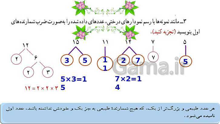 پاورپوینت آموزشی ریاضی هشتم فصل 2: عددهای اول- پیش نمایش