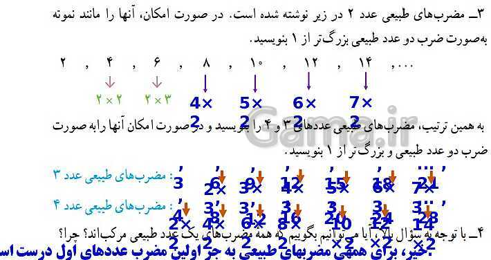 پاورپوینت آموزشی ریاضی هشتم فصل 2: عددهای اول- پیش نمایش