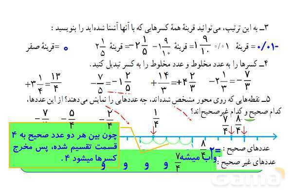 پاورپوینت آموزشی ریاضی هشتم فصل 1: عددهای صحیح و گویا- پیش نمایش