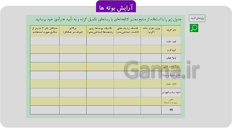 پاورپوینت پودمان 1: تهیه بذر و تعیین ویژگی های آن | کتاب پرورش و تولید حبوبات پایه دهم رشته امور زراعی و باغی- پیش نمایش