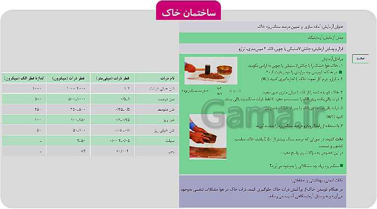 پاورپوینت تدریس پودمان 1: خاک | کتاب آب، خاک و گیاه پایه دهم رشته امور زراعی و باغی- پیش نمایش