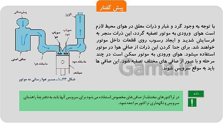 پاورپوینت تدریس پودمان 1: رانندگی تراکتور | کتاب عملیات خاک‌ورزی پایه دهم رشته امور زراعی و باغی- پیش نمایش