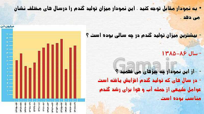 پاورپوینت فصل سوم: کشاورزی در ایران | درس مطالعات ششم- پیش نمایش