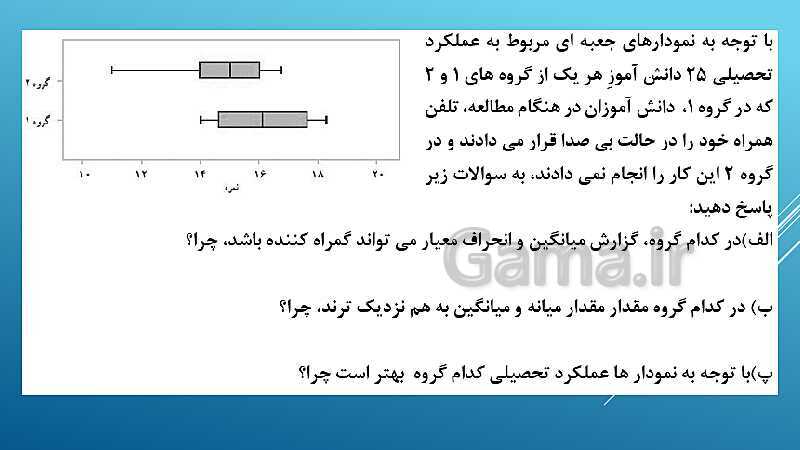 پاورپوینت تدریس درس 3: چرخه آمار در حل مسائل | فصل اول ریاضی و آمار 3- پیش نمایش