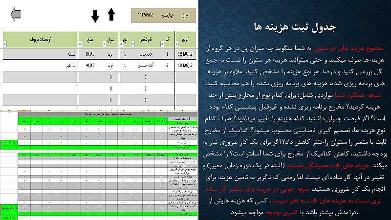 پاورپوینت آموزش درس 12: بودجه بندی | کتاب اقتصاد دهم- پیش نمایش