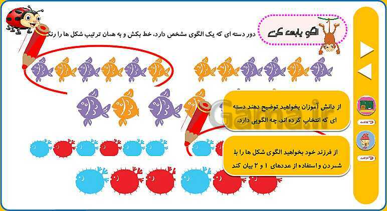 پاورپوینت انیمیشن سازی شده تم 1 ریاضی اول ابتدایی- پیش نمایش