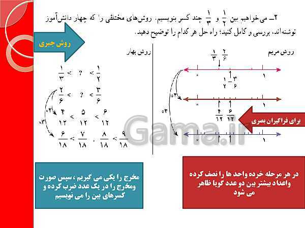 پاورپوینت حل فعالیت، کار در کلاس و تمرین‌های فصل دوم ریاضی نهم: عددهای حقیقی- پیش نمایش