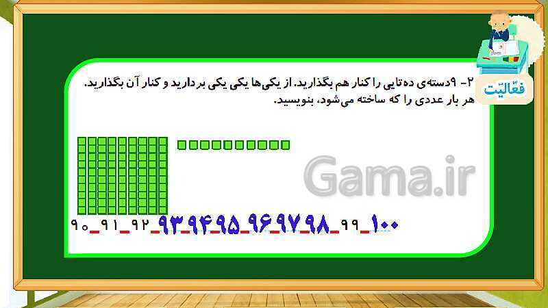 پاورپوینت آموزش فصل چهارم ریاضی دوم ابتدایی: عددهای سه رقمی - پیش نمایش