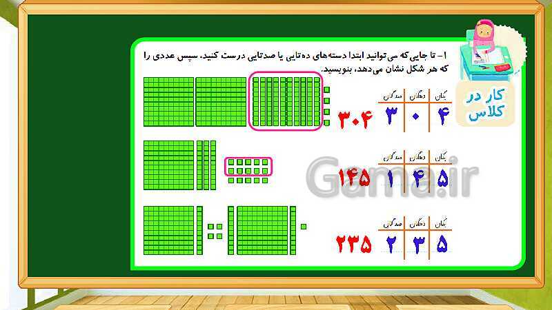 پاورپوینت آموزش فصل ششم ریاضی دوم ابتدایی: جمع و تفریق اعداد سه رقمی - پیش نمایش