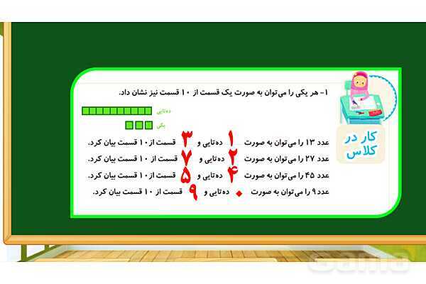 پاورپوینت آموزش فصل هفتم ریاضی دوم ابتدایی: کسر و احتمال - پیش نمایش