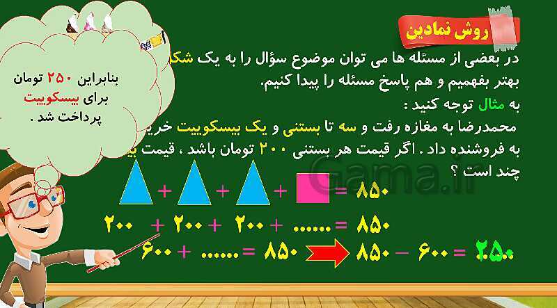 پاورپوینت آموزش فصل هشتم ریاضی دوم ابتدایی: آمار و نمودار - پیش نمایش