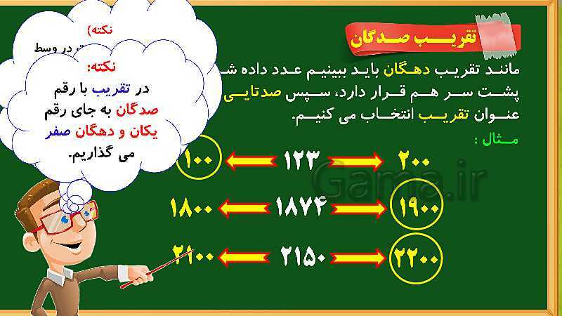 پاورپوینت آموزش فصل 3 ریاضی چهارم دبستان: ضرب و تقسیم - پیش نمایش