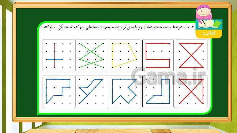 پاورپوینت آموزش فصل 6 ریاضی چهارم: شکل های هندسی - پیش نمایش