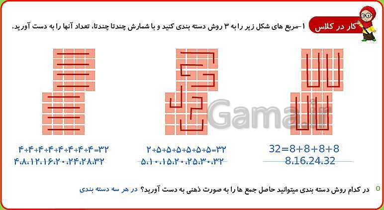 پاورپوینت تمام انیمیشن سازی شده فصل 1 ریاضی سوم ابتدایی: الگوها- پیش نمایش