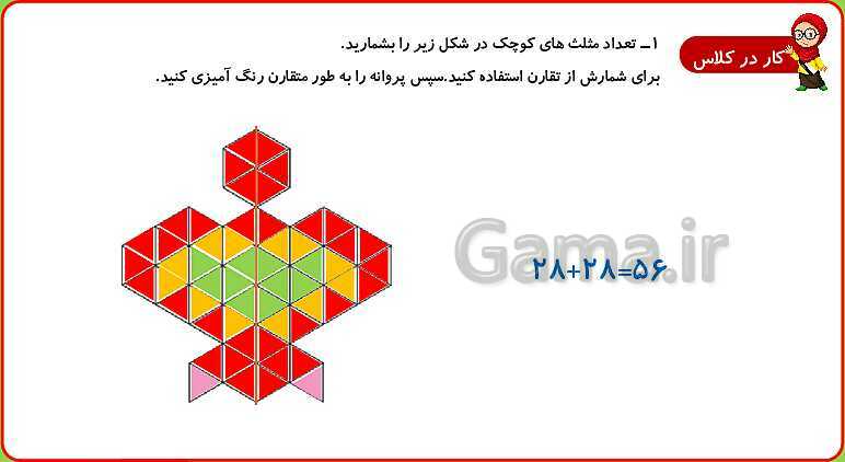 پاورپوینت تمام انیمیشن سازی شده فصل 1 ریاضی سوم ابتدایی: الگوها- پیش نمایش