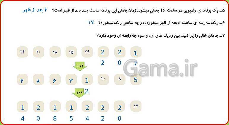 پاورپوینت تمام انیمیشن سازی شده فصل 1 ریاضی سوم ابتدایی: الگوها- پیش نمایش