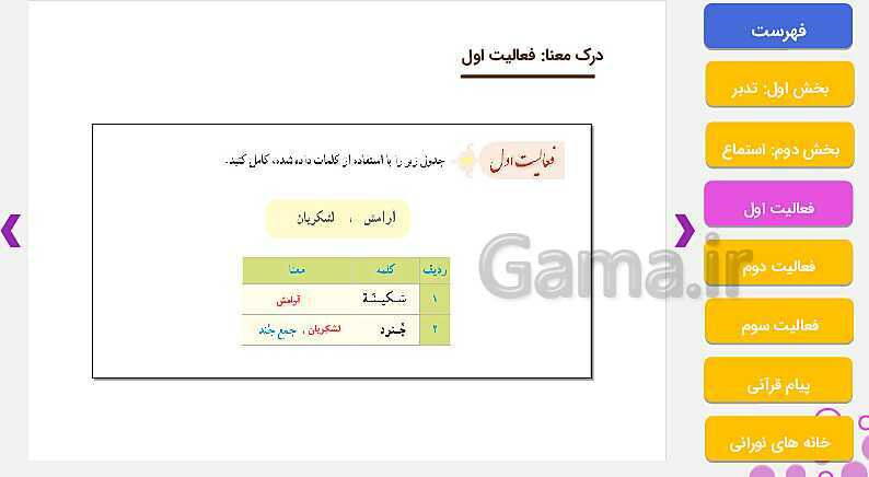 پاورپوئنت درس 4 قرآن پایه نهم (جلسه اول)- پیش نمایش