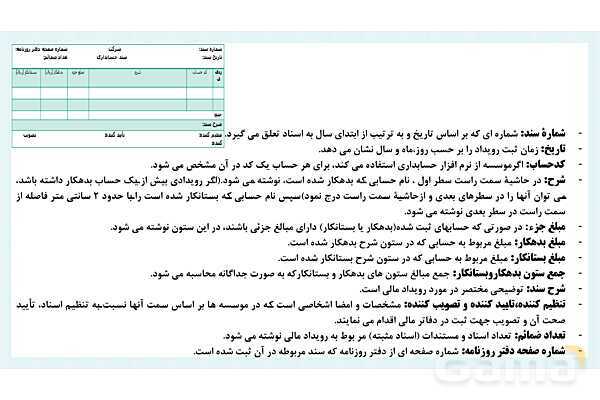 پاورپوینت تدریس فصل 3: ثبت اطلاعات مالی در سند و دفاتر حسابداری | مهارت کمک حسابدار پایه دهم رشته حسابداری مالی - پیش نمایش