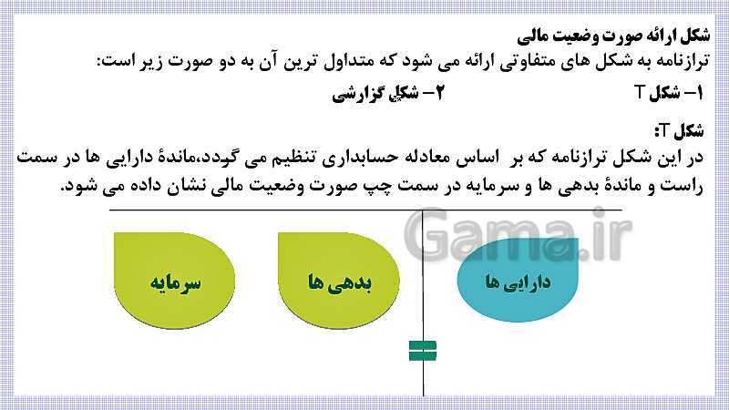 پاورپوینت تدریس فصل 5: تهیه گزارش ها و صورت‌های مالی موسسات خدماتی | مهارت کمک حسابدار پایه دهم رشته حسابداری مالی - پیش نمایش