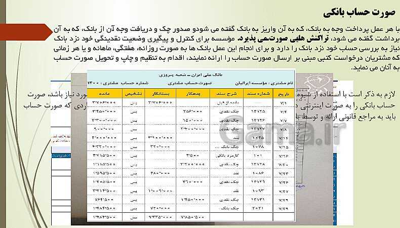 پاورپوینت تدریس فصل 10: مستند سازی و بایگانی اطلاعات حسابداری | مهارت کمک حسابدار پایه دهم رشته حسابداری مالی - پیش نمایش