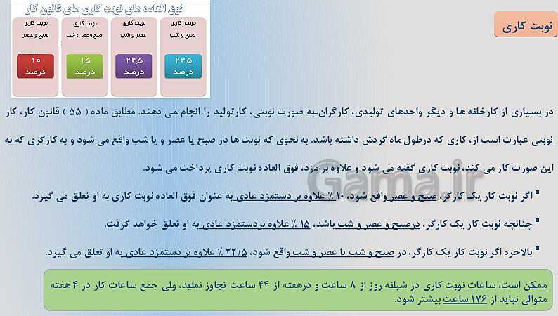 پاورپوینت تدریس فصل 12: بکارگیری مفاهیم حسابداری حقوق و دستمزد | مهارت کمک حسابدار پایه دهم رشته حسابداری مالی - پیش نمایش