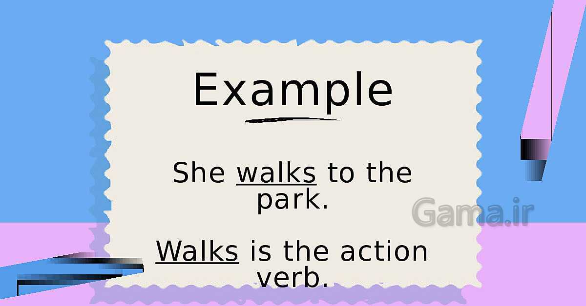 پاورپوینت Action verbs - پیش نمایش