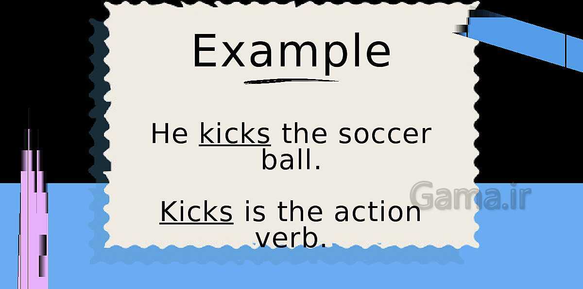 پاورپوینت Action verbs - پیش نمایش