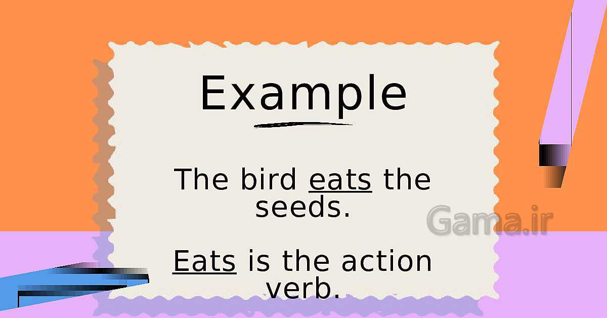 پاورپوینت Action verbs - پیش نمایش