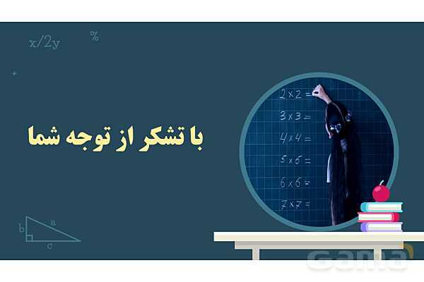 پاورپوینت آموزشی فصل 3 ریاضی هفتم: جبر و معادله- پیش نمایش