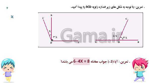 پاورپوینت آموزشی فصل 3 ریاضی هفتم: جبر و معادله- پیش نمایش