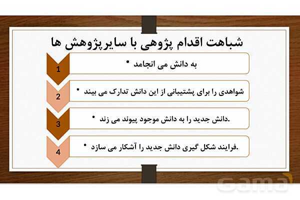روش تحقیق اقدام پژوهی ویژه رشته علوم تربیتی و گرایش برنامه ریزی درسی- پیش نمایش