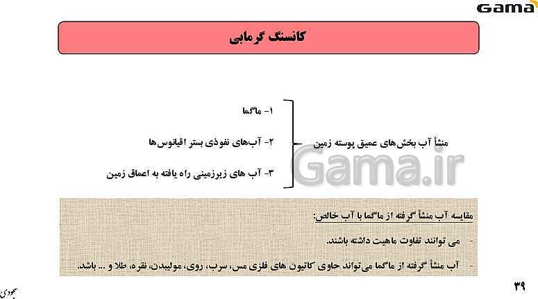 پاورپوینت فصل 2: منابع معدنی و ذخایر انرژی، زیربنای تمدن و توسعه | زمین شناسی یازدهم (چاپ 1403)- پیش نمایش