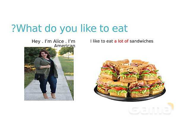 What do you like to eat or drink?- پیش نمایش