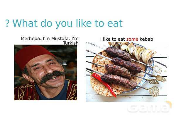 What do you like to eat or drink?- پیش نمایش