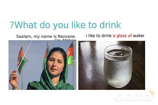 What do you like to eat or drink?- پیش نمایش