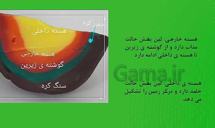 پاورپوینت کنفرانس درس 4: سفر به اعماق زمین | علوم پایه ششم- پیش نمایش