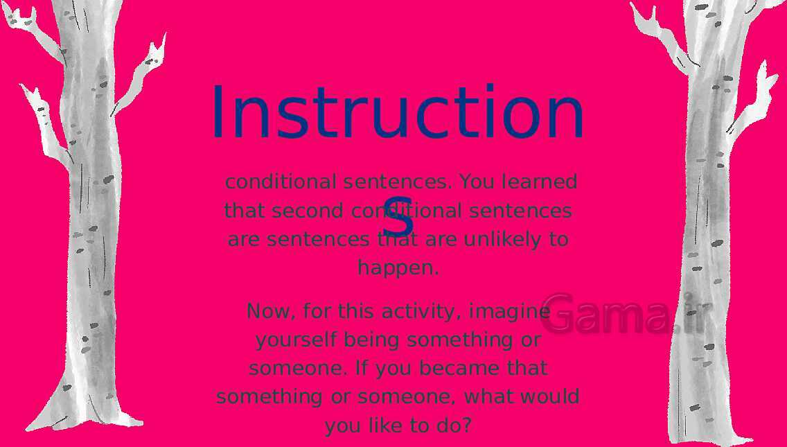  conditional sentences - پیش نمایش