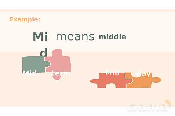 Suffixes and prefixes - پیش نمایش