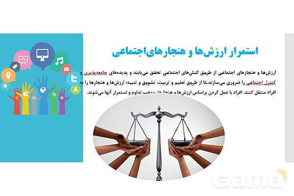 پاورپوینت خلاصه دروس 1 تا 5 جامعه شناسی پایه دهم- پیش نمایش