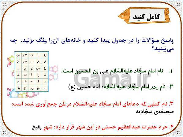 پاورپوینت تدریس نکات و فعالیت‌های هدیه‌های آسمانی کلاس سوم ابتدائی | درس 15: همسفر ناشناس- پیش نمایش